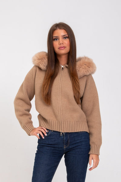 AUGUST JACKET WITH FUR