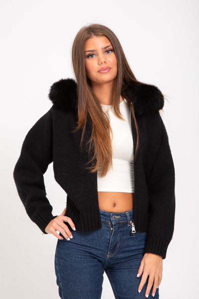 AUGUST JACKET WITH FUR