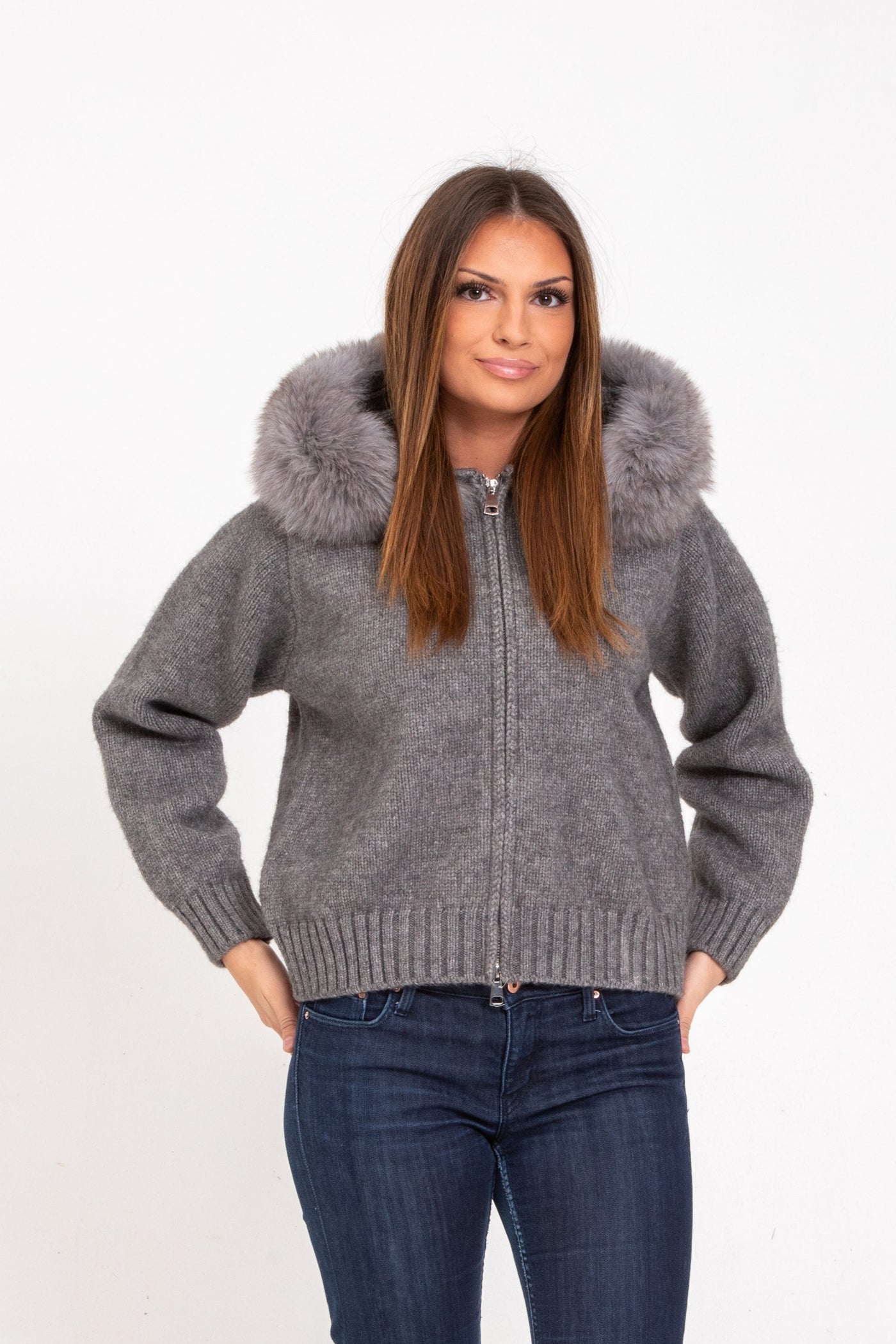 AUGUST JACKET WITH FUR