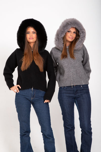 AUGUST JACKET WITH FUR