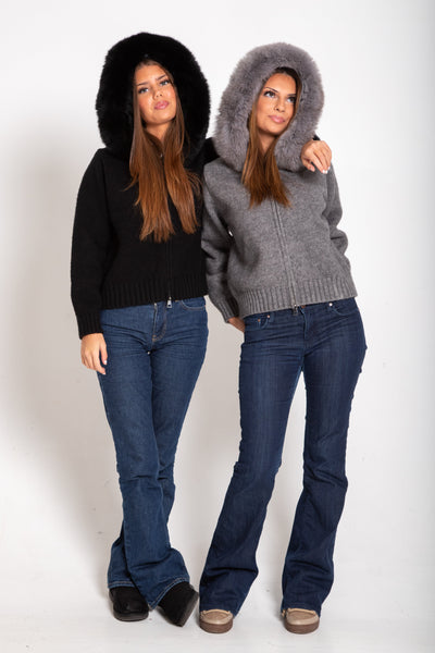 AUGUST JACKET WITH FUR