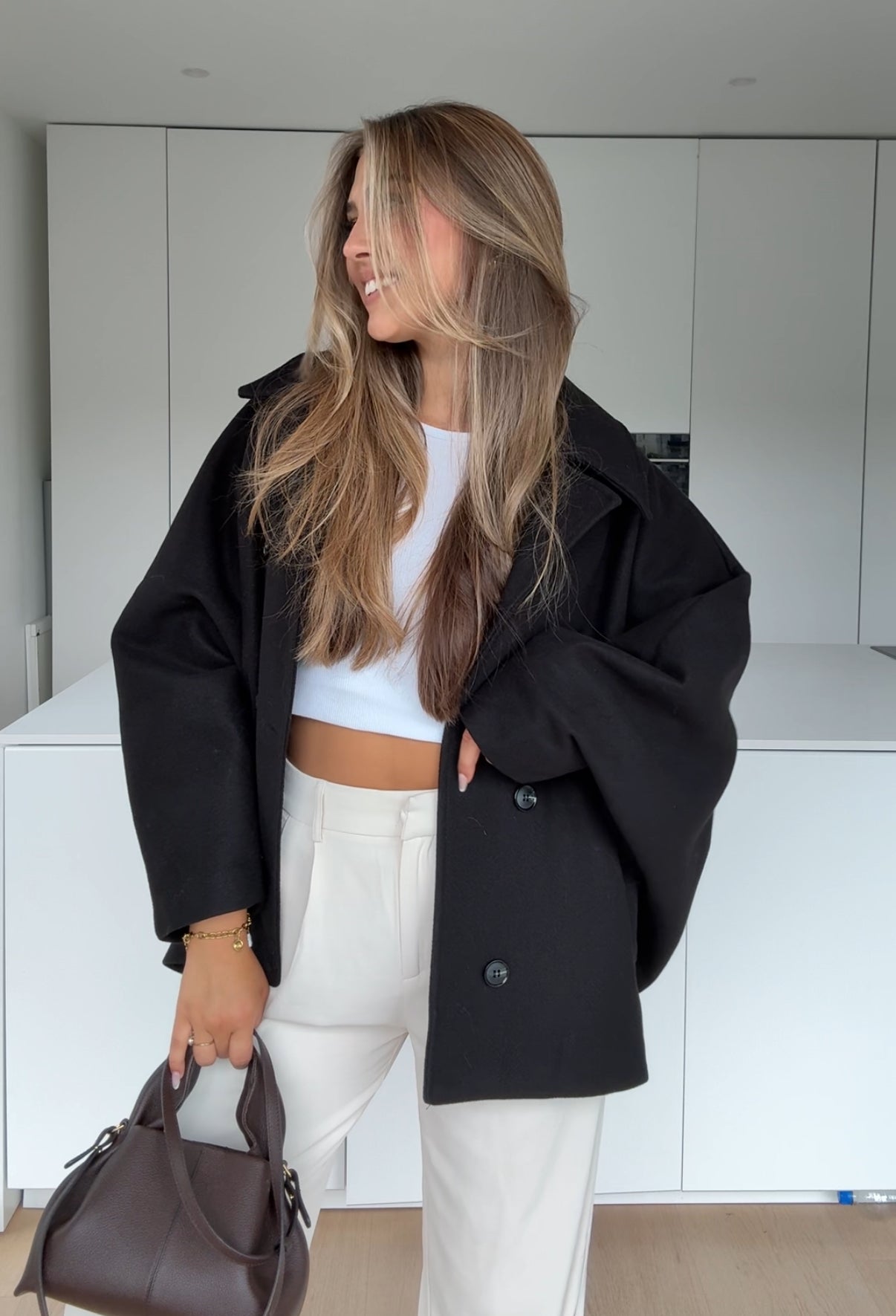 OVERSIZED JACKET BLACK