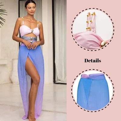 Shimmer & Shine Cutout Swimsuit - Celestial Couture