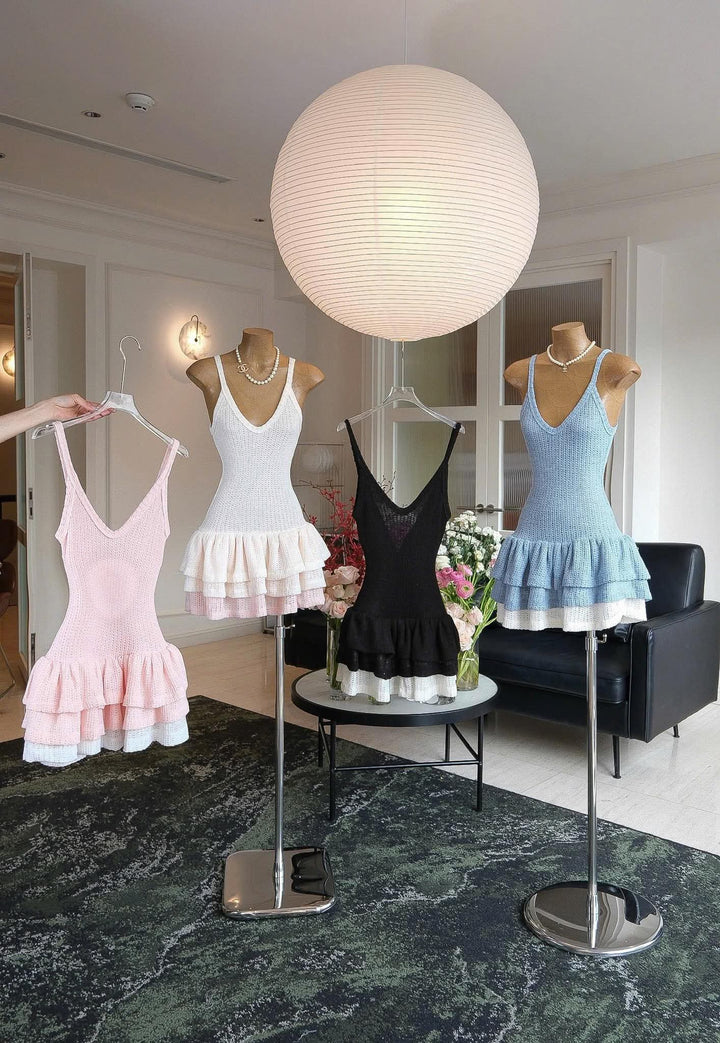 Kristiana Knit Dress - Celestia Couture