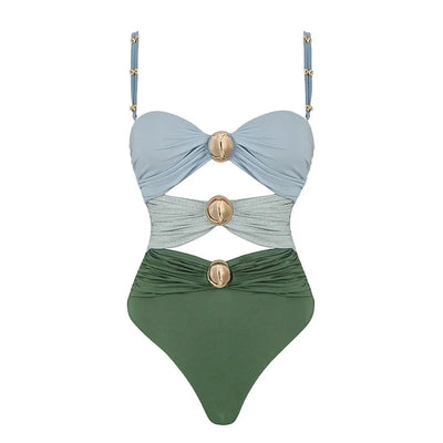 Shimmer & Shine Cutout Swimsuit - Celestial Couture