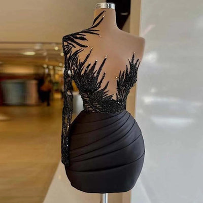 MIDNIGHT DESIRE DRESS - Celestial Couture