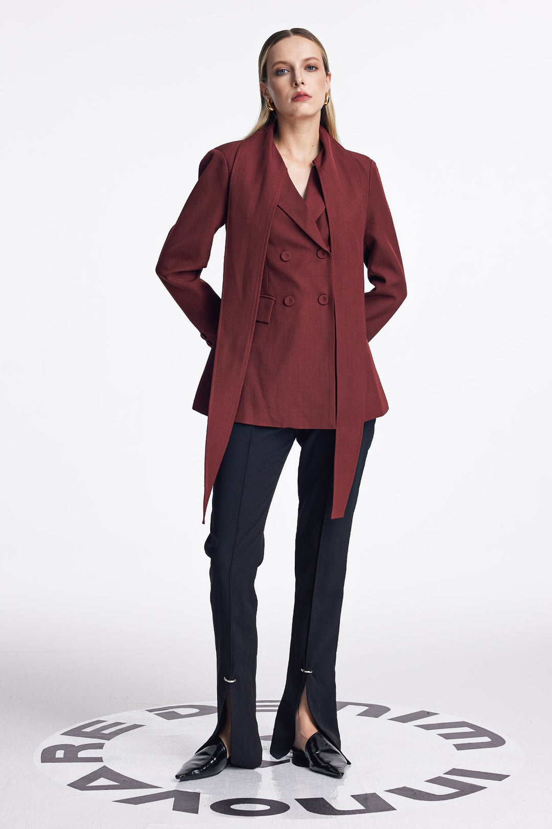 Acsah Shawl Fringe Blazer - Celestia Couture