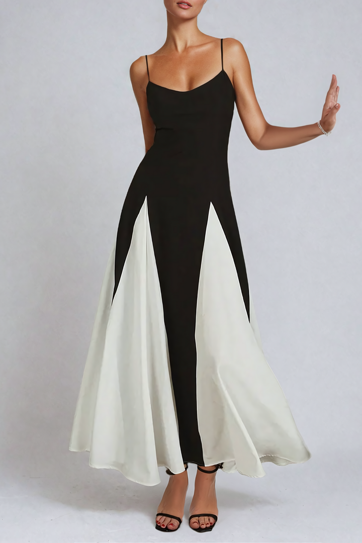 Adiel Deconstruct Ruch Spaghetti Maxi Dress - Celestia Couture