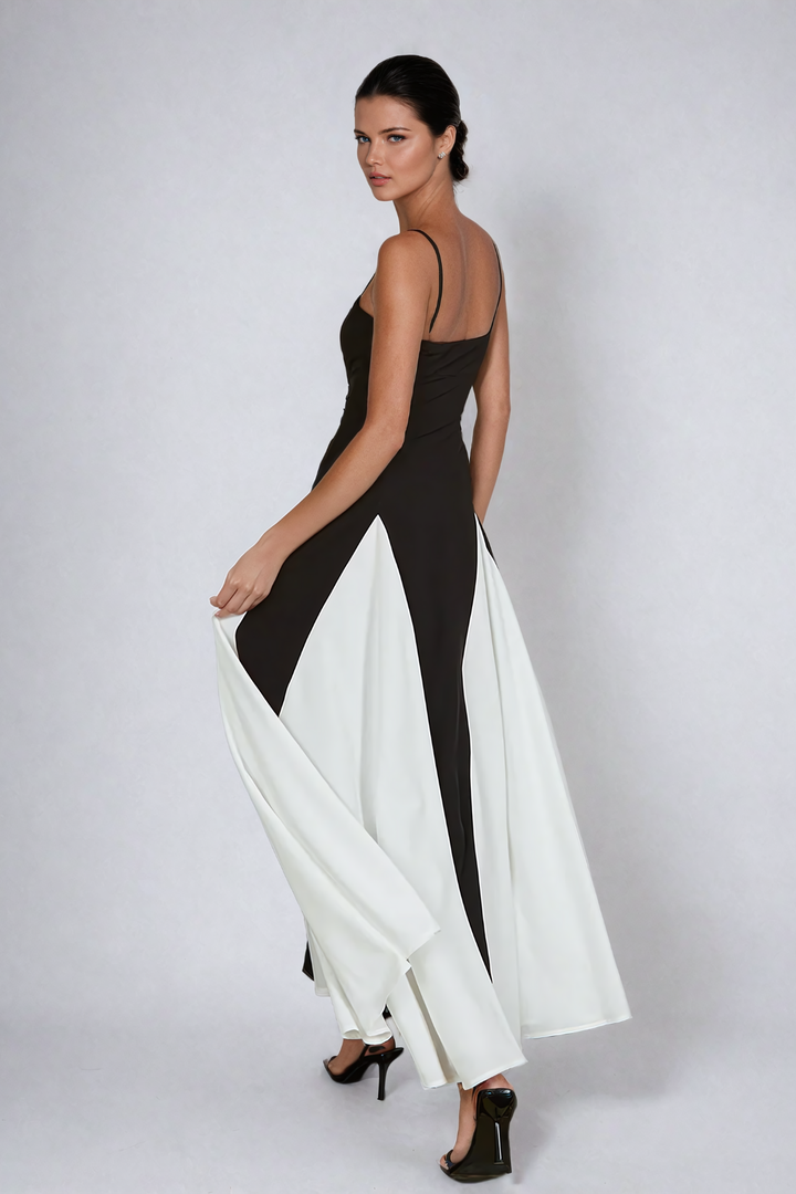 Adiel Deconstruct Ruch Spaghetti Maxi Dress - Celestia Couture