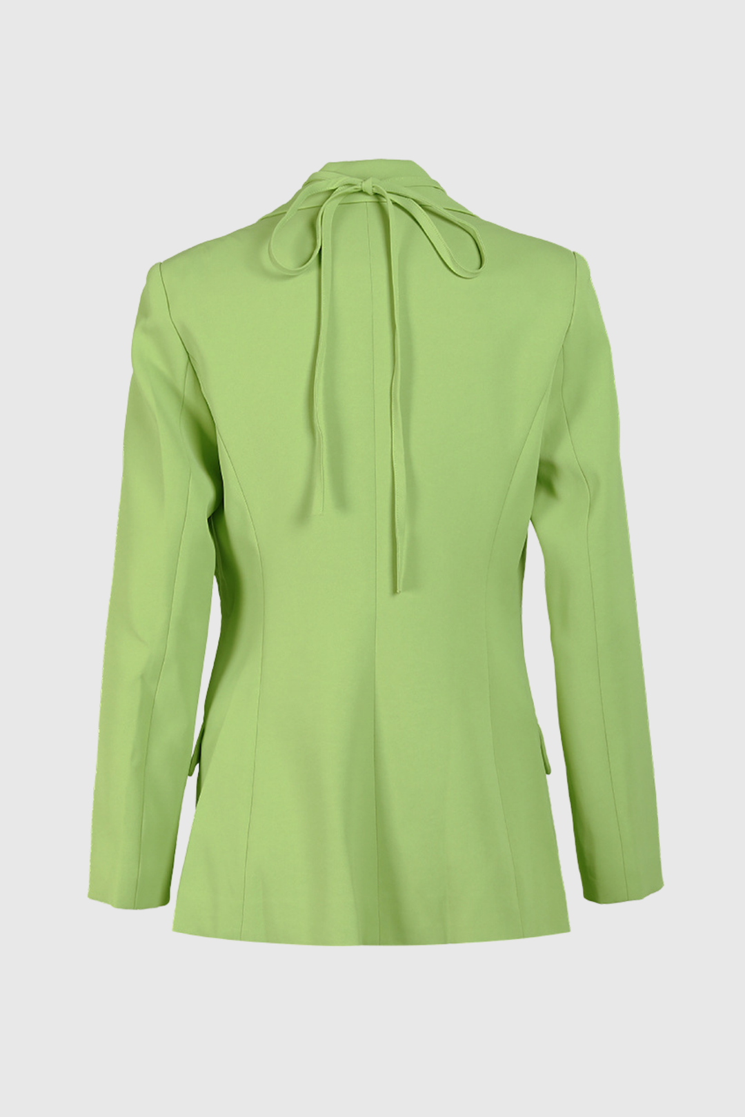 Adley Cross Plunge Split Blazer - Celestia Couture