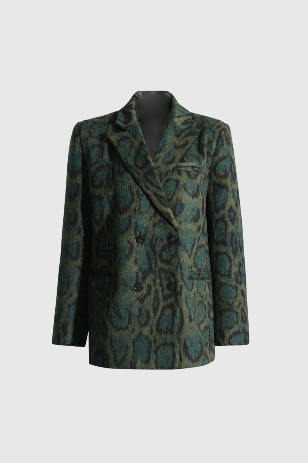 Aldrich Leopard Lapel Blazer - Celestia Couture