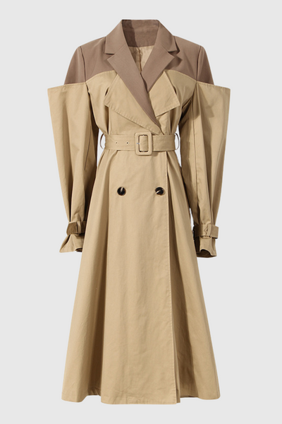 Alena Deconstruct Ruffle Coat