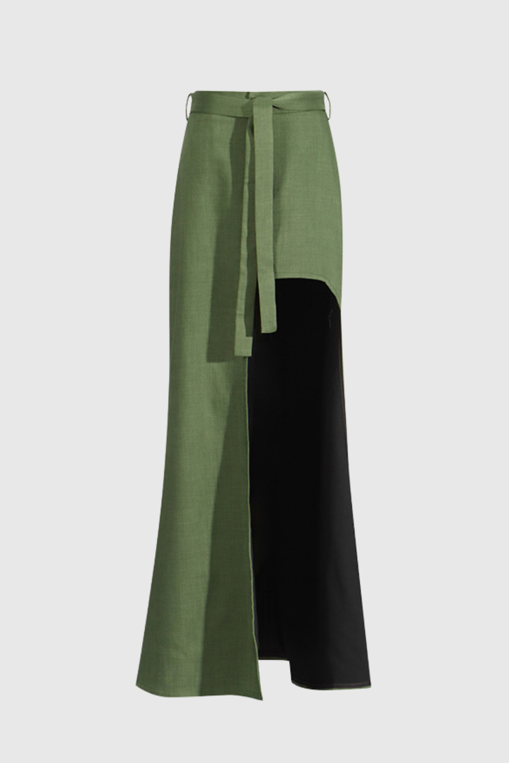 Allie High Split Maxi Skirt - Celestia Couture