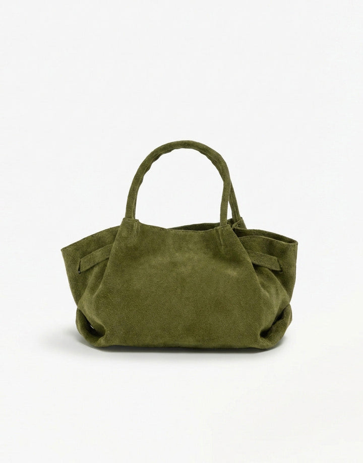 Army Groene Suede Shopper - Tas