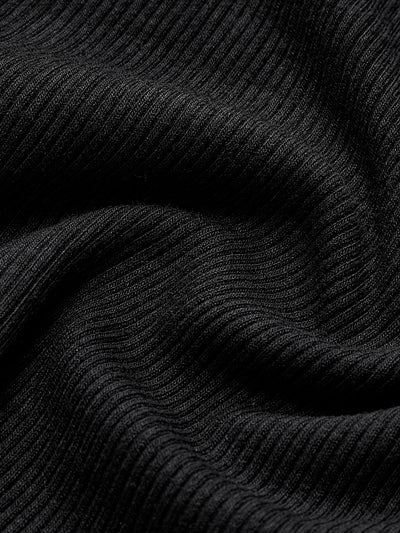 Basic Piping Long Sleeve Top - Celestial Couture