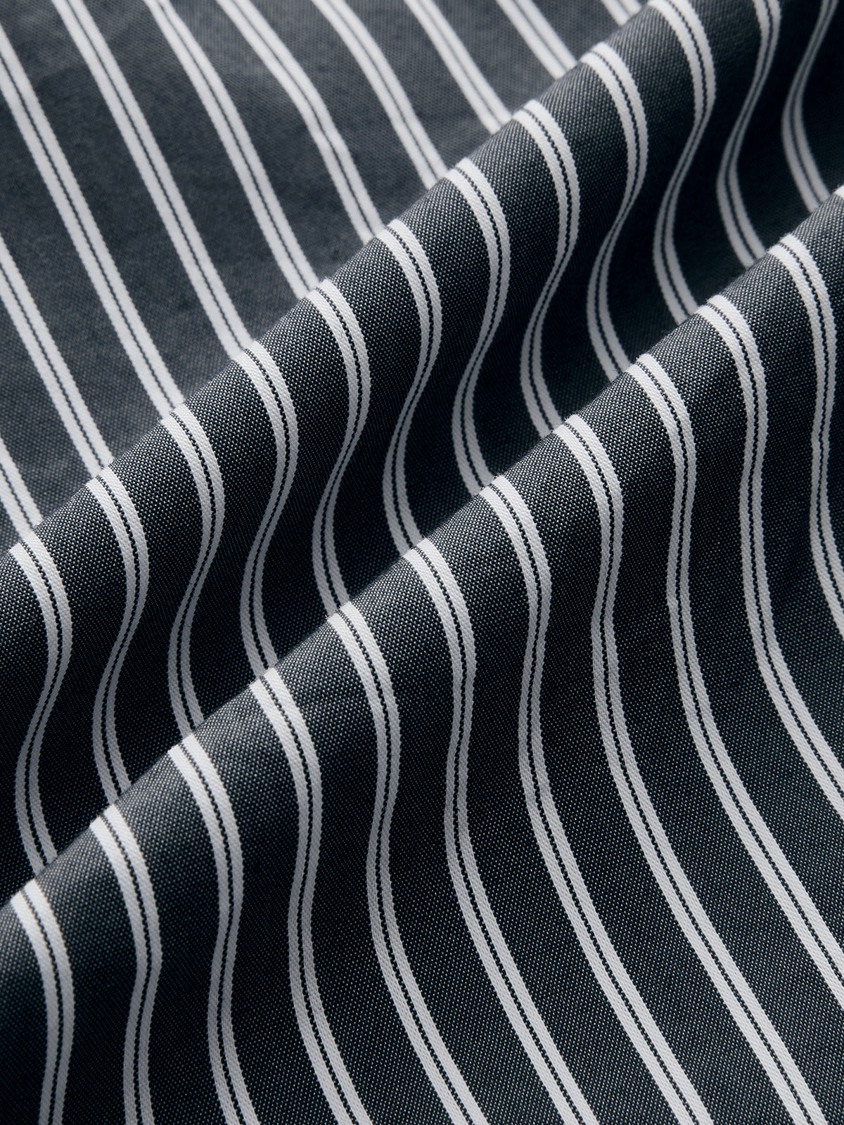 Striped Cinched Waist Cropped Shirt