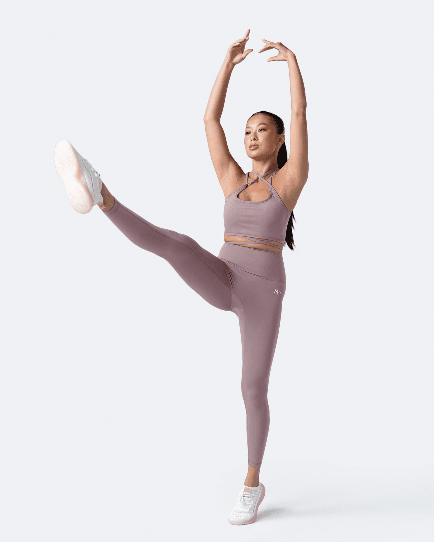 Dusty Pink ⅞ Leggings - Celestial Couture