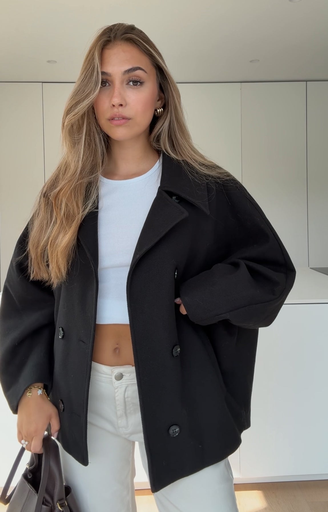 OVERSIZED JACKET BLACK