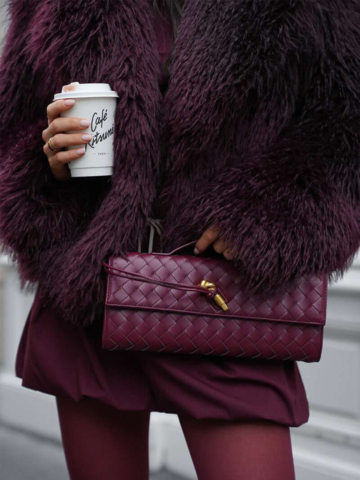 Violetta Woven Clutch
