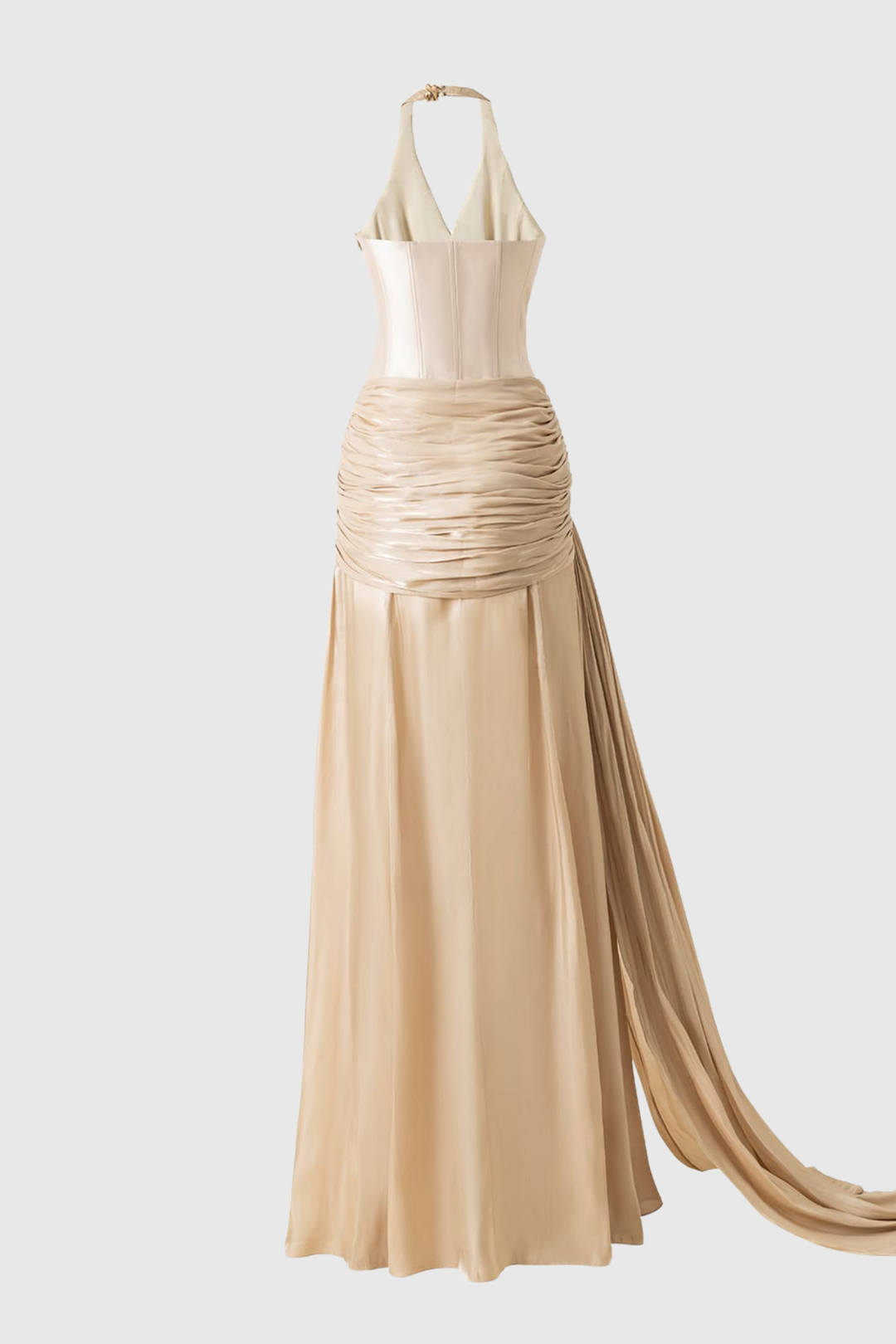 Boyce Ruch Plunge Maxi Dress - Celestia Couture