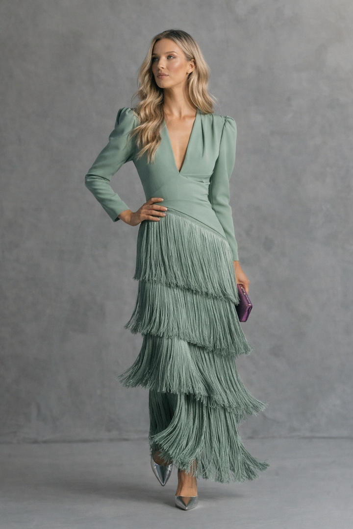 CLARA | ELEGANT LONG-SLEEVE DRESS
