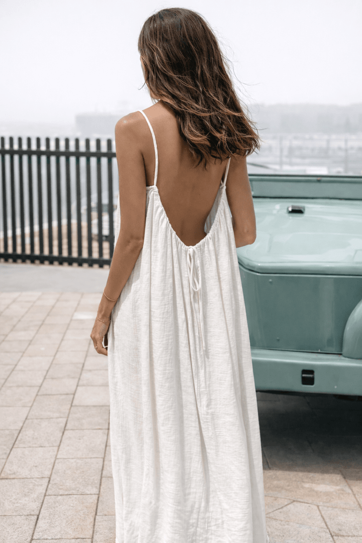 Daria Backless Maxi Dress