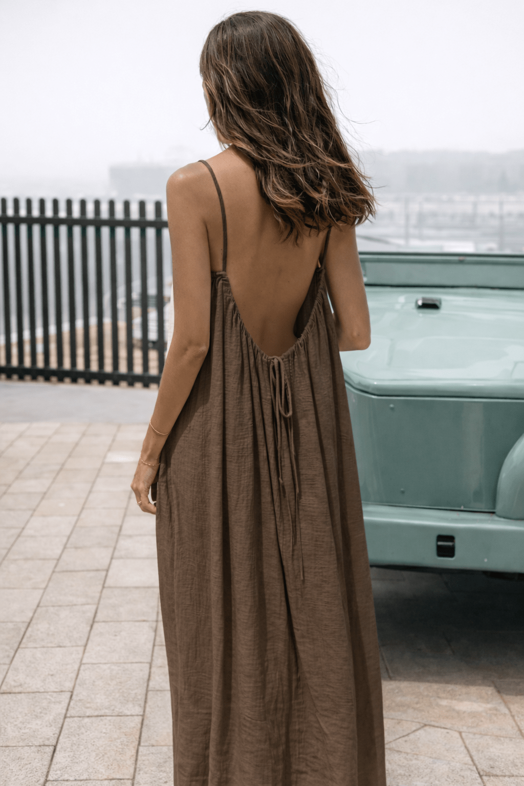 Daria Backless Maxi Dress