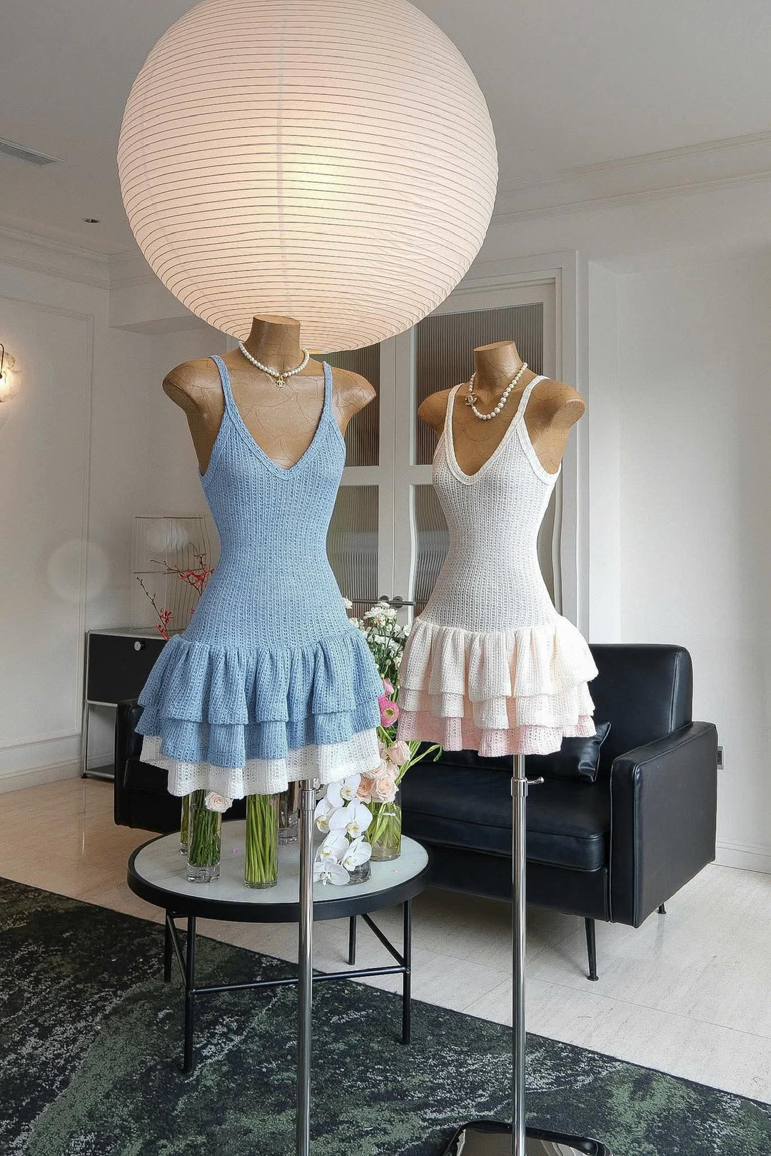 Kristiana Knit Dress - Celestia Couture