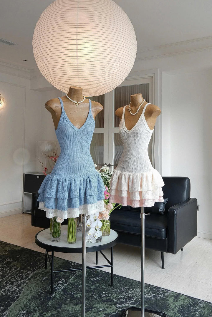 Kristiana Knit Dress - Celestia Couture