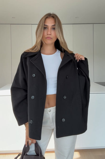OVERSIZED JACKET BLACK