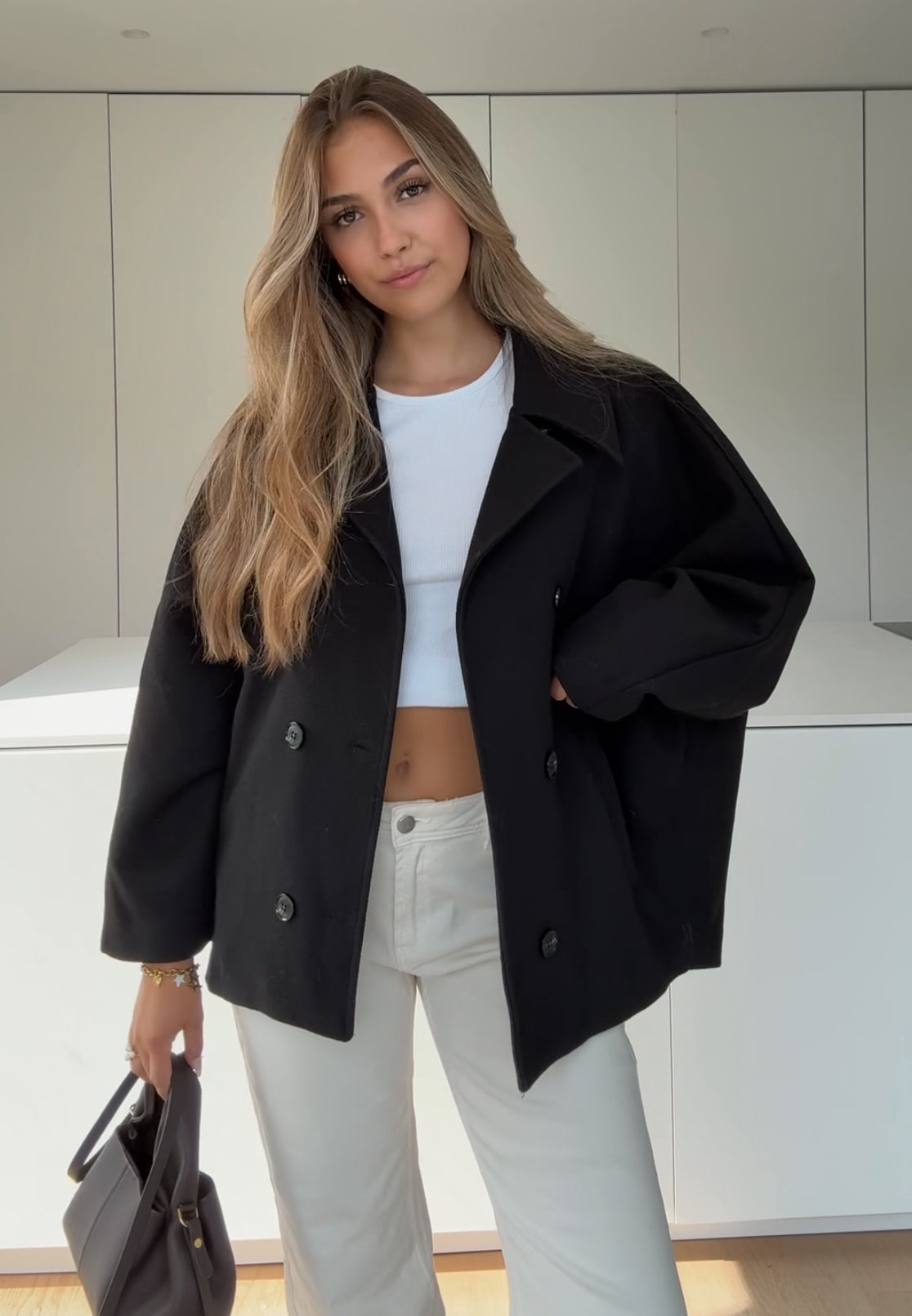 OVERSIZED JACKET BLACK