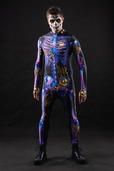 DOODLE SKELETON Costume for Men