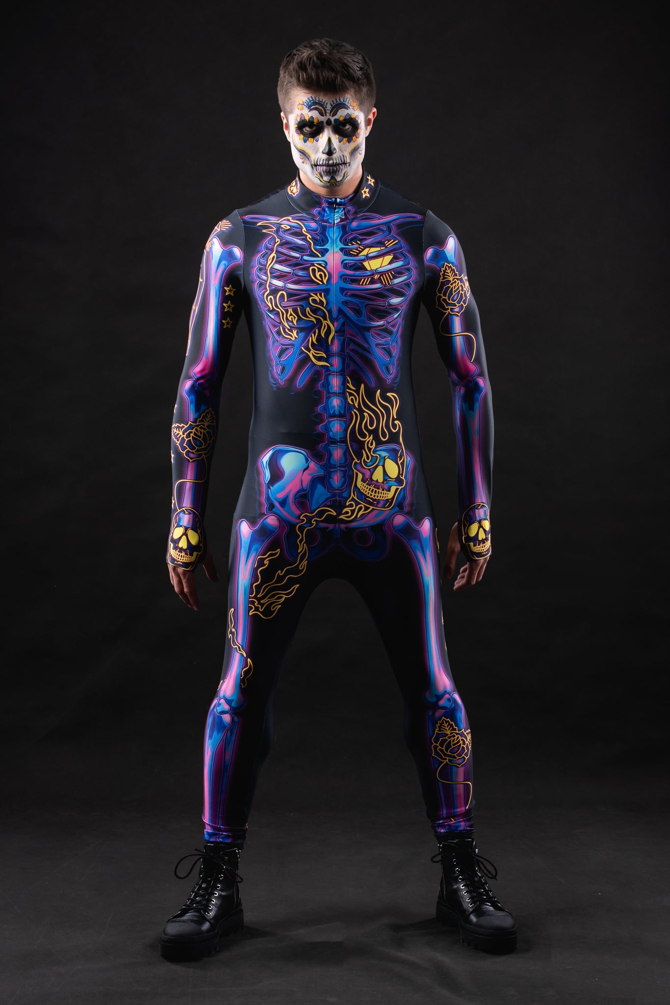 DOODLE SKELETON Costume for Men