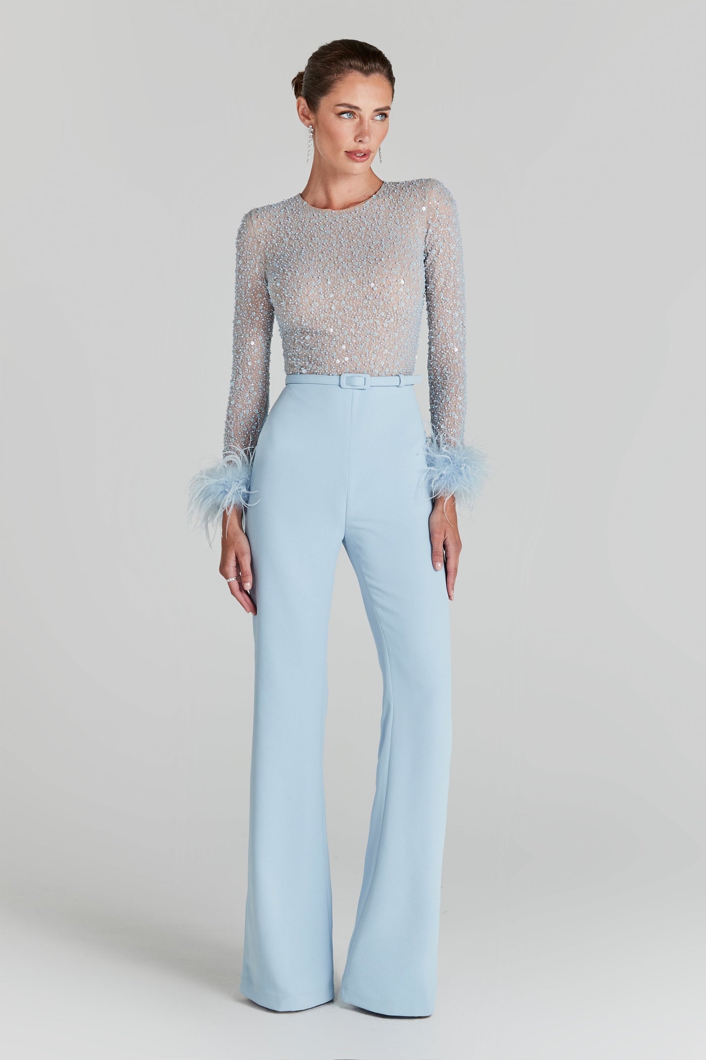 Amelia Blue Jumpsuit