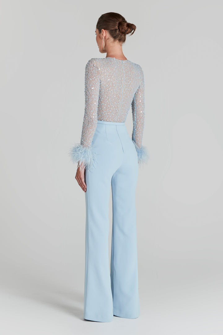Amelia Blue Jumpsuit
