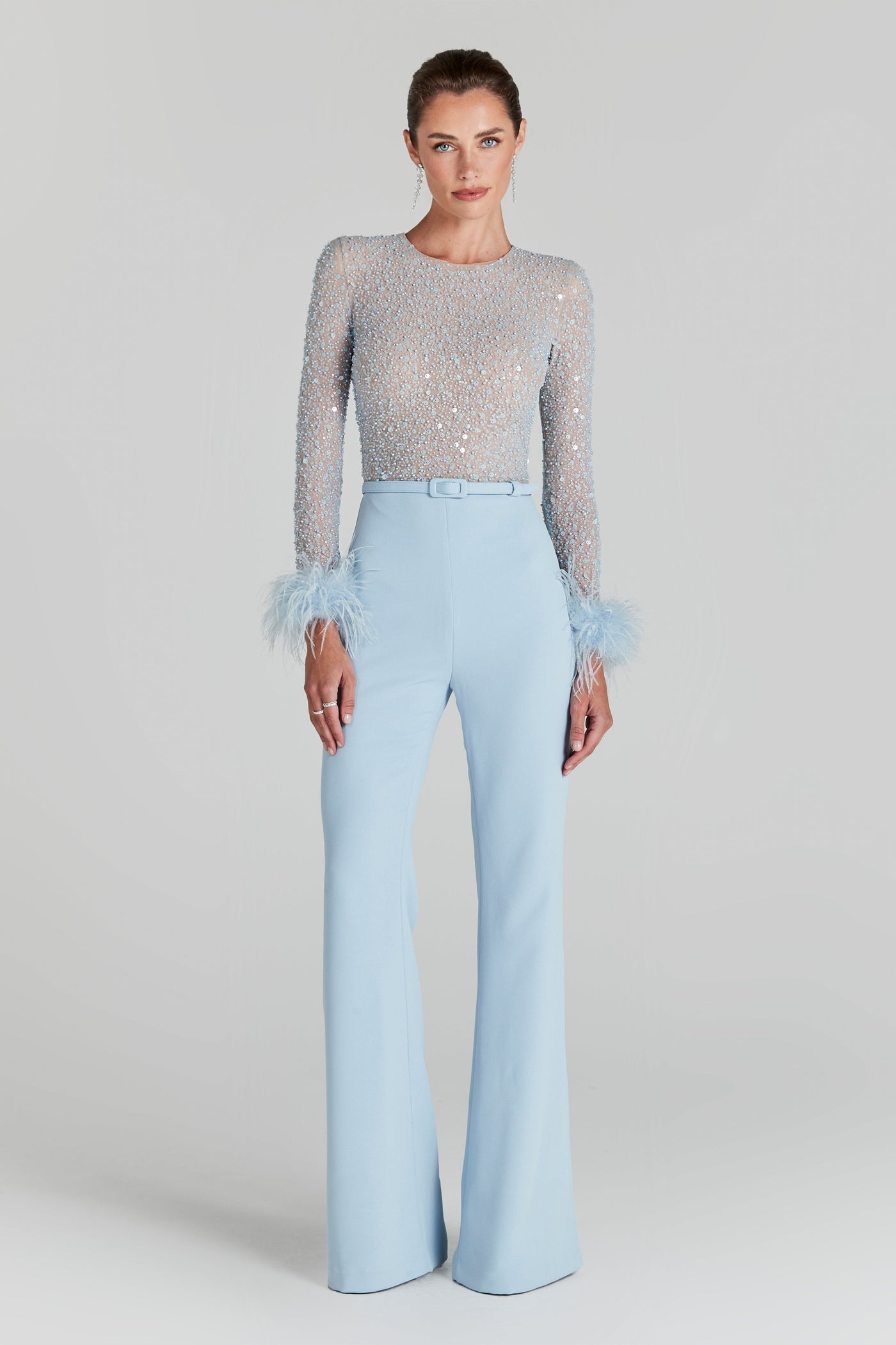 Amelia Blue Jumpsuit