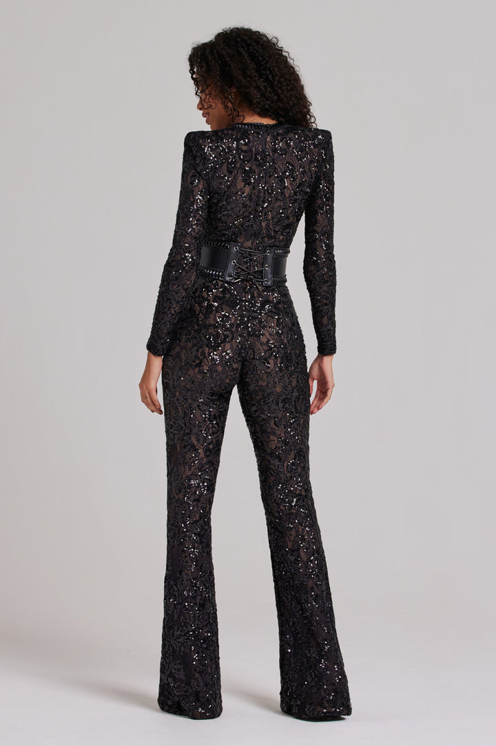 Bella Black Dark Jumpsuit