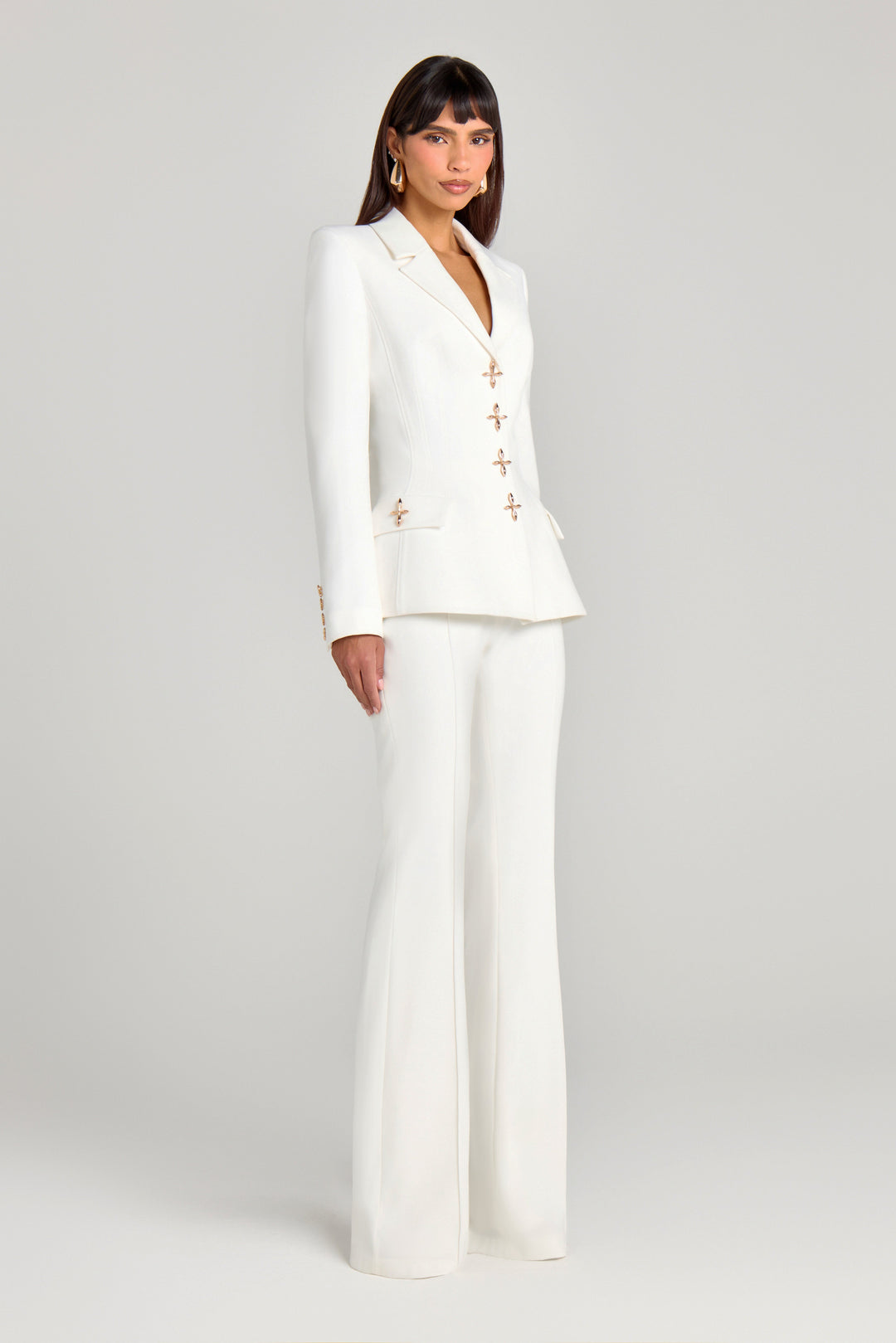Nicola White Blazer