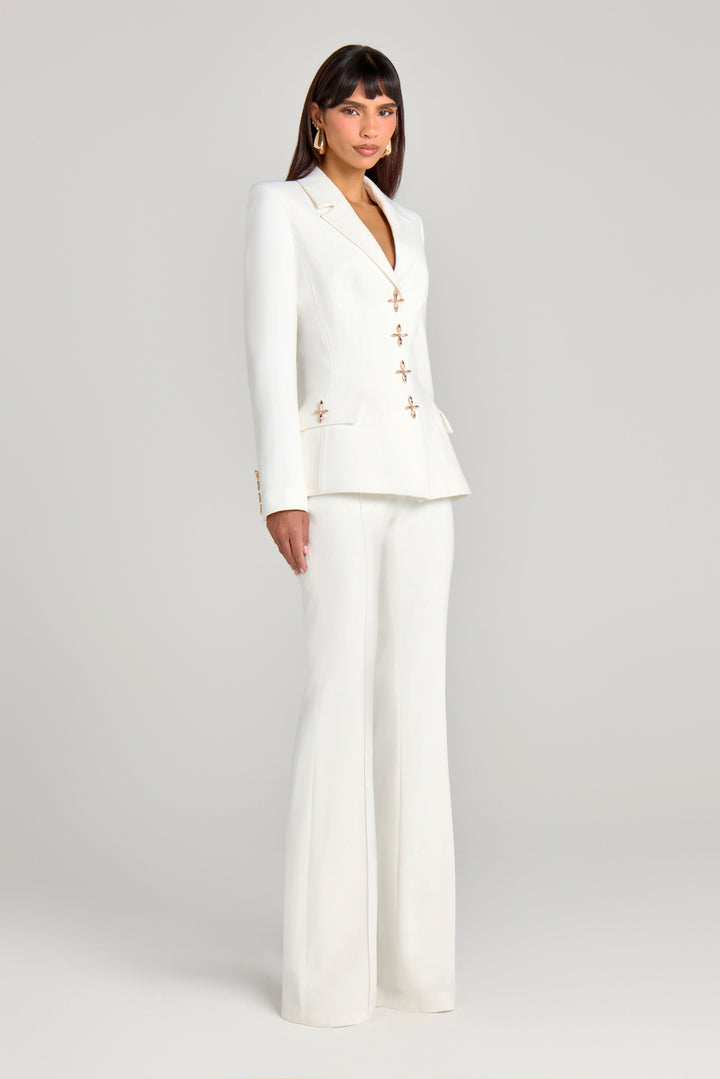 Nicola White Blazer