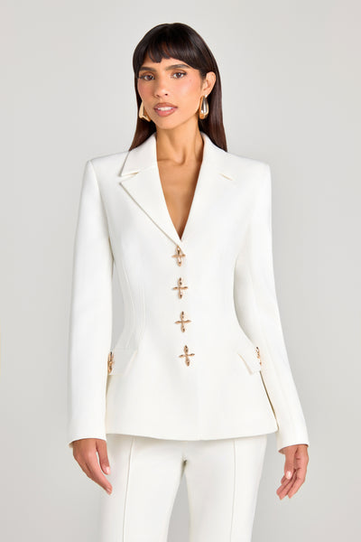 Nicola White Blazer