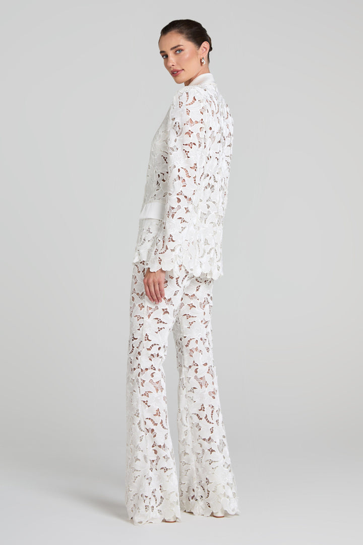 Valia White Trousers