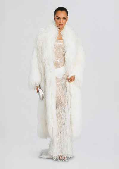 Mona - Long Fur Coat