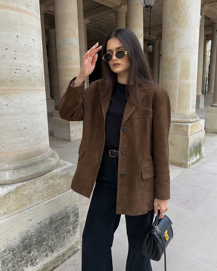 Elena Suede Blazer