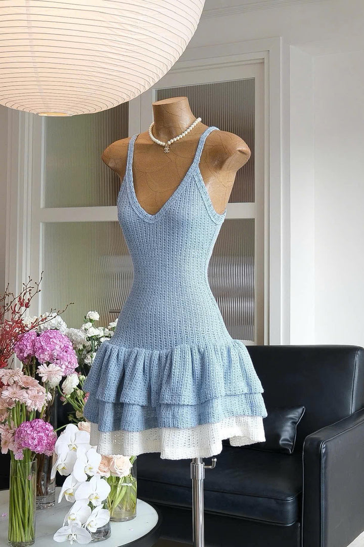 Kristiana Knit Dress - Celestia Couture