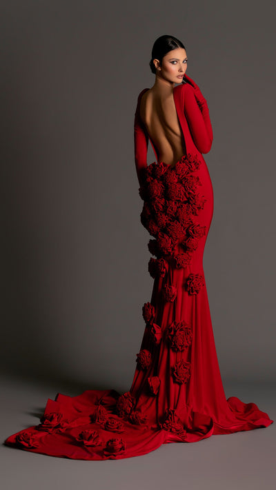 Julia - Red Long Dress