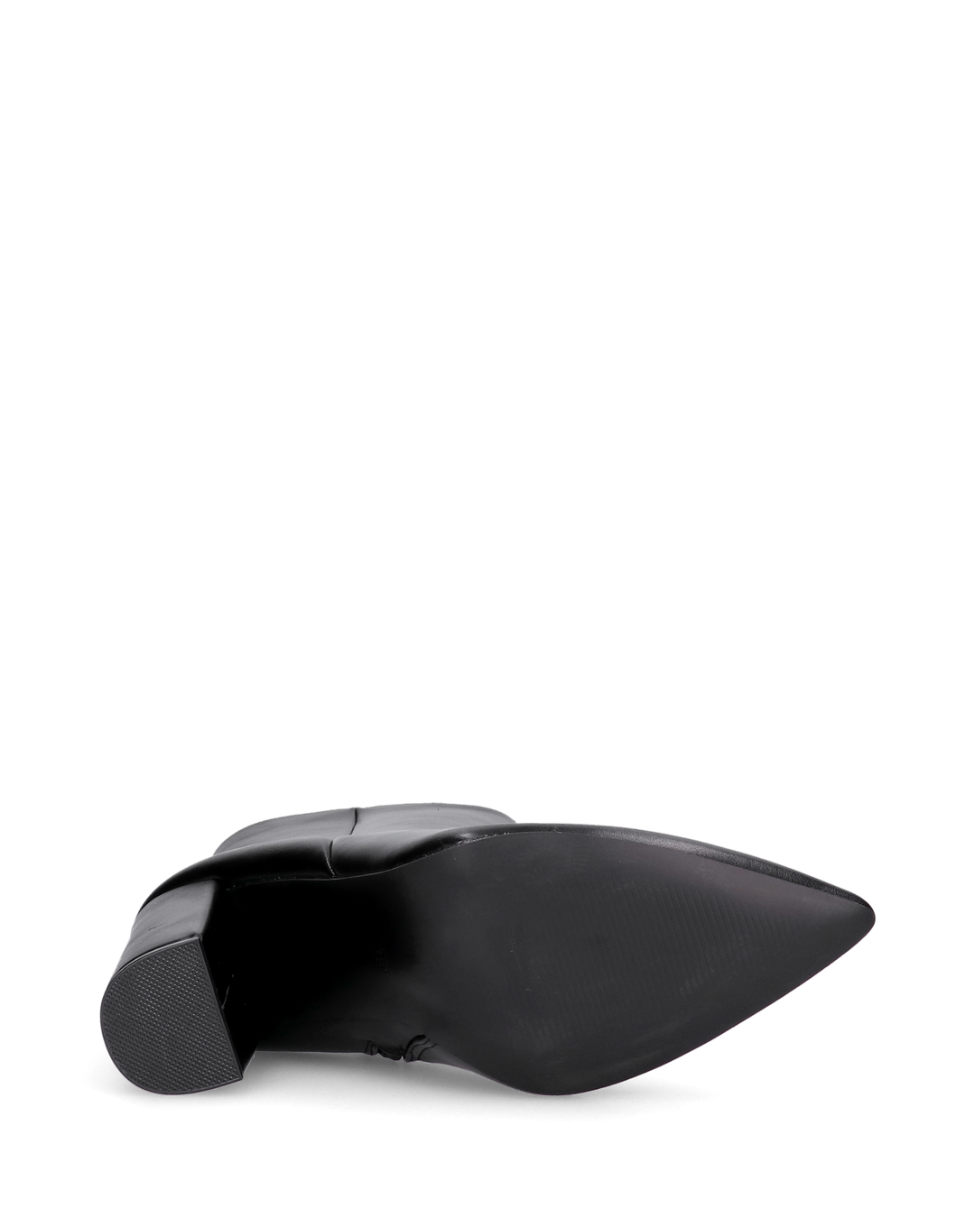 FEDRIKA -  Stivale 2 in 1 in ecopelle nera: da stivale alto a stivaletto con un semplice gesto