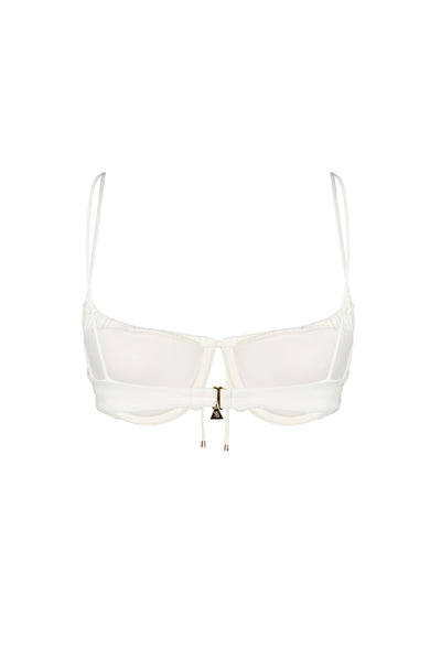 BRUNA PUSH UP TOP | VANILLA
