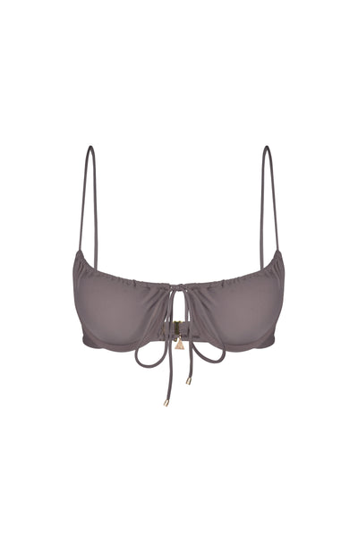 BRUNA PUSH UP TOP | STONE