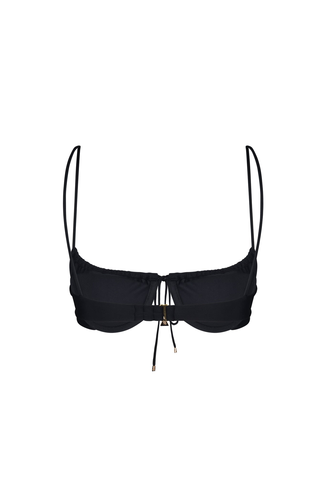 BRUNA PUSH UP TOP | BLACK MATTE