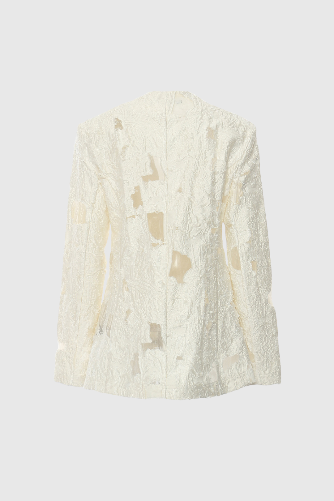 Gitanjali Lace Fringe Blazer - Celestia Couture